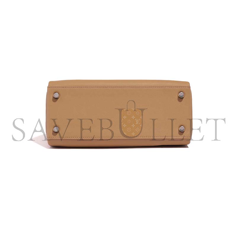 H**mes master kelly 25 swift colormatic chai mauve bleu brume jaune de naples (25*17*7cm)